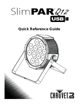 CHAUVET DJ SlimPACK Q12 USB Referenzhandbuch