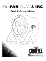 CHAUVET DJ SlimPAR QUAD 3 IRC Referenzhandbuch