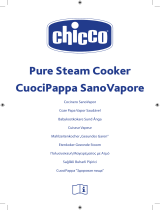 Chicco CUOCIPAPPA SANOVAPORE Benutzerhandbuch