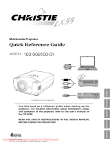 Christie 103-008100-01 Benutzerhandbuch