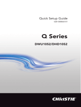 Christie DWU1052-Q Benutzerhandbuch