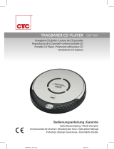 CTC Union CDP 7001 Benutzerhandbuch