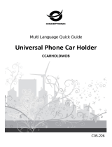 Conceptronic Universal Phone Car Holder Installationsanleitung