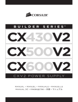 Corsair BUILDER CX500 Bedienungsanleitung