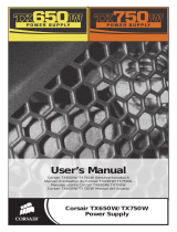 Corsair TX750W Benutzerhandbuch