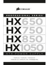 Corsair HX650 Benutzerhandbuch