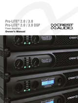 Crest Audio Pro-LITE 2.0 DSP Benutzerhandbuch