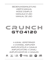Crunch GTO4120 Benutzerhandbuch