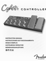 Fender Cyber Foot Controller Benutzerhandbuch
