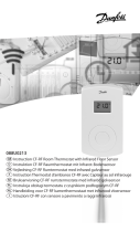 Danfoss CF-RF Room Thermostat Installationsanleitung