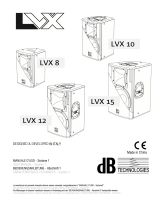 dBTechnologies LVX 8 Benutzerhandbuch