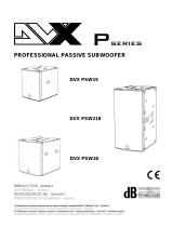 dB Technologies DVX PSW18 Benutzerhandbuch