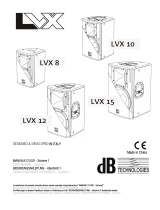 dBTechnologies LVX 8 Benutzerhandbuch