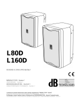 dB Technologies MINIBOX L 80D Benutzerhandbuch