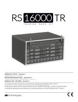 dBTechnologies RS16000 Touring Rack Bedienungsanleitung