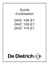 De Dietrich DHC116BE1 Bedienungsanleitung