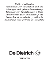 DeDietrich DHT316XE1 Benutzerhandbuch