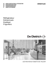 De Dietrich DRS918JE Benutzerhandbuch