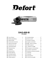 Defort DAG-600-B Bedienungsanleitung