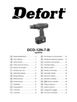 Defort DCD-12N-7-B Bedienungsanleitung