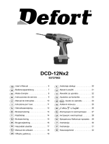 Defort DCD-12Nx2D Bedienungsanleitung