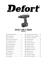 Defort DCD-14N-7-BDK Benutzerhandbuch