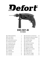 Defort DID-501-B Bedienungsanleitung