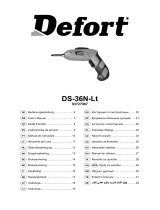 Defort DS-36N-LT Benutzerhandbuch