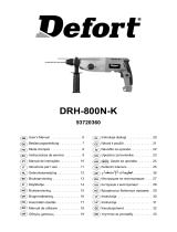 Defort DRH-800N-K Bedienungsanleitung