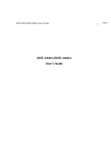 Axis 5400+ Benutzerhandbuch