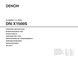 Denon DN-X1500S Benutzerhandbuch