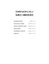 Denon MCX8000 Schnellstartanleitung