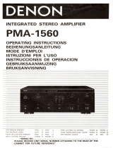 Denon PMA-1560 Bedienungsanleitung