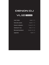 Denon VL12 Prime DJ Bedienungsanleitung