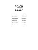 Denon Pro­fes­sional Convoy Benutzerhandbuch
