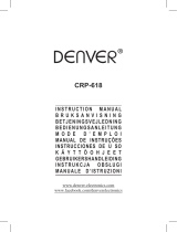 Denver CRP-618 Benutzerhandbuch