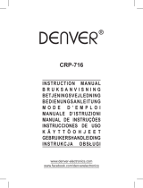 Denver CRP-716 Benutzerhandbuch