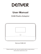 Denver DAB-20 Benutzerhandbuch