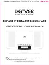 Denver MC-5220SILVERMK2 Benutzerhandbuch
