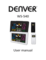 Denver WS-540WHITE Benutzerhandbuch