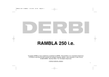 Derbi Rambla 250 Benutzerhandbuch