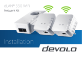 Devolo dLAN® 550 WiFi Installationsanleitung