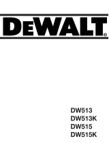 DeWalt DW513K Bedienungsanleitung