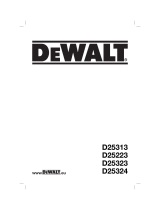 DeWalt D25223 Benutzerhandbuch
