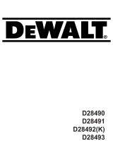 DeWalt D28490 T 1 Bedienungsanleitung