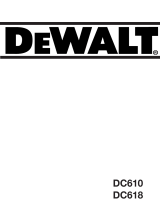 DeWalt DC618 Bedienungsanleitung