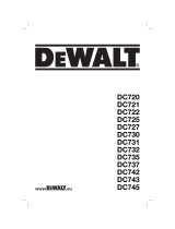 DeWalt DC735K Bedienungsanleitung