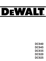 DeWalt DC930K Bedienungsanleitung