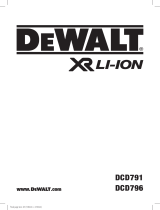 DeWalt DCD791 Bedienungsanleitung
