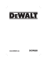 DeWalt DCR020 Bedienungsanleitung